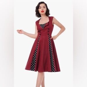 KillReal “ Rockabilly “ Sleeveless, Swing Dress. SIze XXL